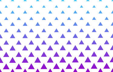 Vector seamless pattern. Modern stylish texture. Repeating geometric tiles. Halftone from triangles