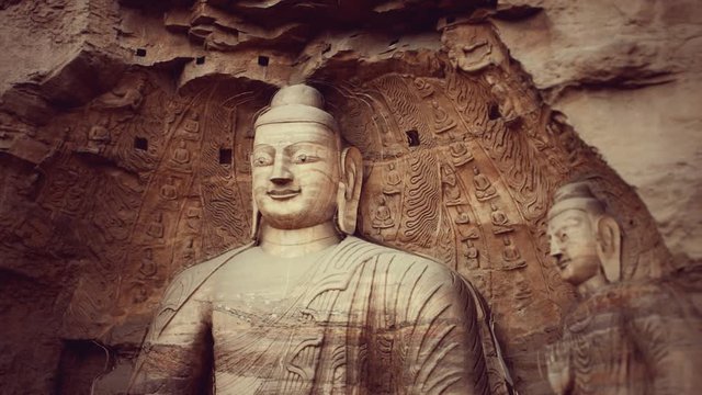 Buddha Stone Carving of Yungang grottoes