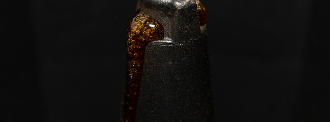 The process of making coffee. Moka pot is a  coffee maker that brews coffee by passing boiling...