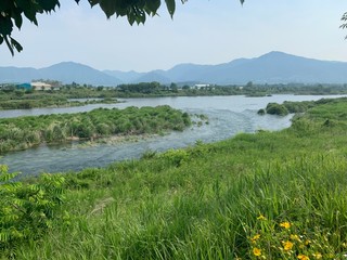 lake in the mountains
