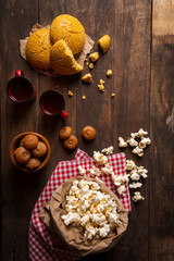 Brazilian typical snacks june party 