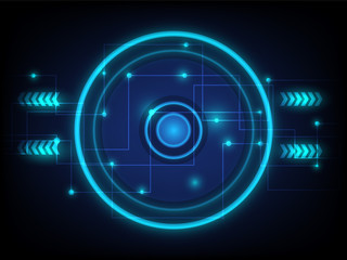 Abstract technology background Hitech communication concept innovation background