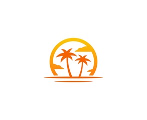 Fototapeta na wymiar Summer logo 