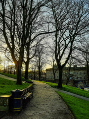 England, Buxton, Winter Season
