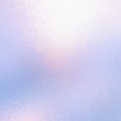 Lilac pink blue blurred background decorated formless print pattern. Shiny decorative texture.