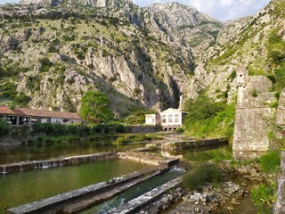 Kotor city in Montenegro