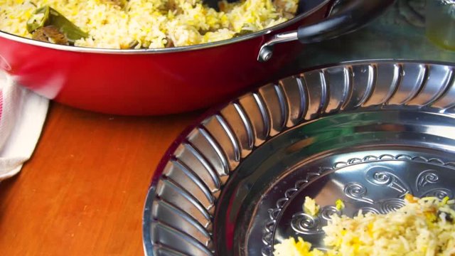 male serve the arab rice mandi 