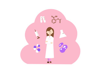 お医者さん研究者（女性）