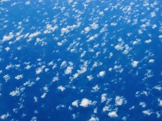 Fototapeta na wymiar clouds from plane