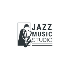 man musician holding jazz instrument music