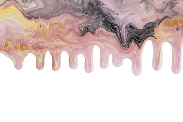 Color dripping paint