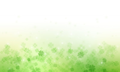 四葉のクローバー背景