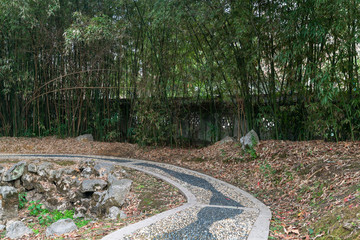 The road of City Park in China