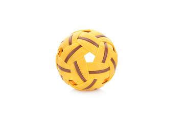 sepak takraw ball ,Sports Equipment,iisolated on white background