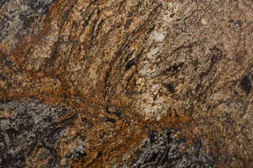 Gordijnen Superieure granietachtergrond in nieuwe donkere toon. © Dmytro Synelnychenko