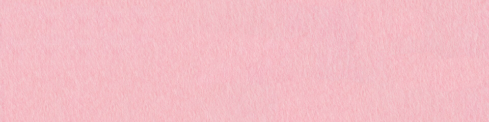 Background of pink felt. Panoramic seamless texture, pattern for