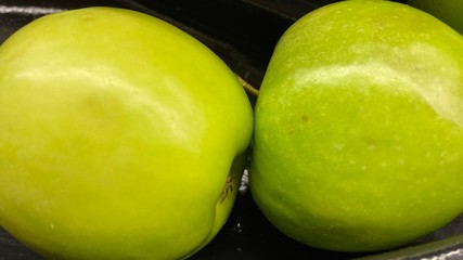 close up green apple