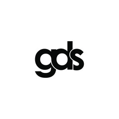 gsd letter original monogram logo design