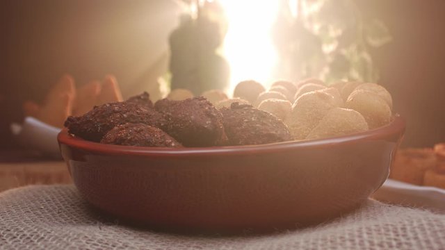 Baked Kibe. Brazilian Snack