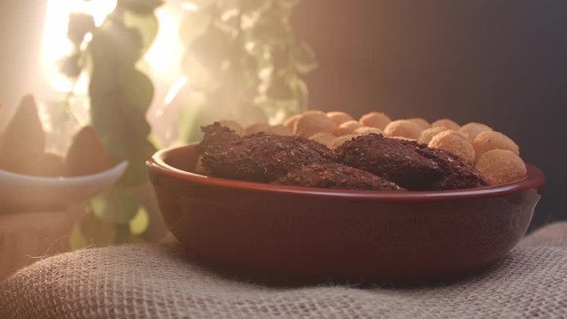 Baked Kibe. Brazilian Snack