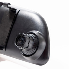 Rear view mirror with camera