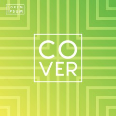cover design with geometric shape