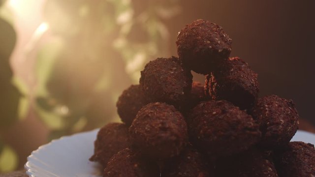 Baked Kibe. Brazilian Snack