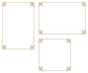 Decorative frame.A frame that gave a change in size to the same design.Good frame for a4 size paper.Certificate frame.