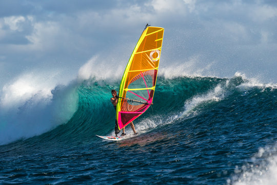 Windsurfing in Mauritius