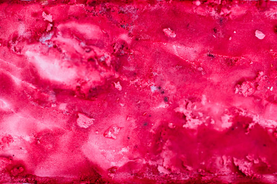 Abstract blur background,Picture of fruit ice cream in a container that is homemade ice cream With the products of fruit that are grown by oneself in order to get ice cream that is good for health