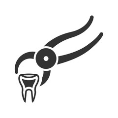 Tooth extraction icon