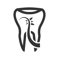 Teeth scaling icon