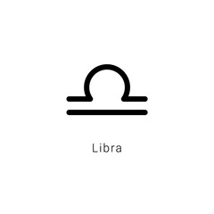 Sign of the zodiac. Libra, the scales.