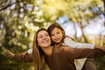 Mothers and daughters always have a special bond.