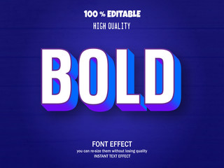 editable font effect