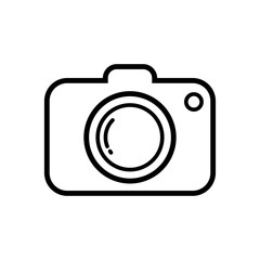camera - photography icon vector design template