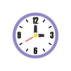 wall clock icon vector design template