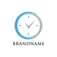 clock stopwatch watch barometer pressure gauge time measurement logo design