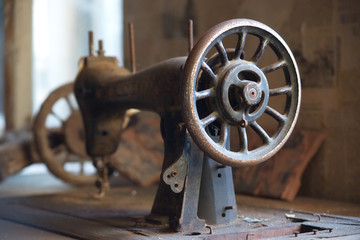 Obraz premium old sewing machine