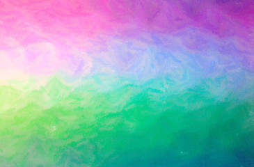 Fototapeta na wymiar Abstract illustration of green, purple Wax Crayon background
