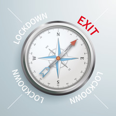 Compass Exit Lockdown