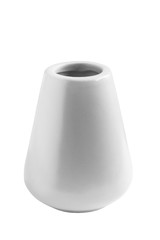 Ceramic vase isolated