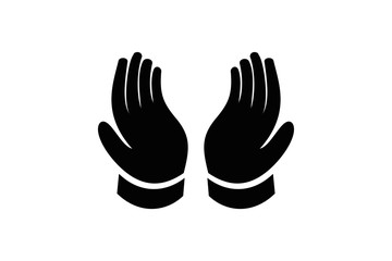 two hands icon vector illustration eps10.
