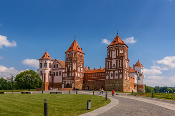 Fototapeta na wymiar Mir castle, Belarus