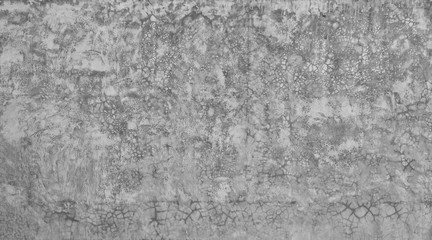 Gray wall raw concrete texture background and wallpaper for Loft meterial design 