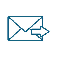 envelope - message - letter icon vector design template