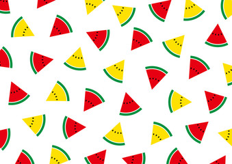 すいかの背景素材