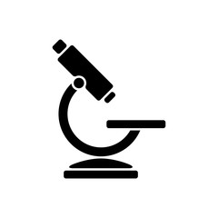 microscope icon vector design template
