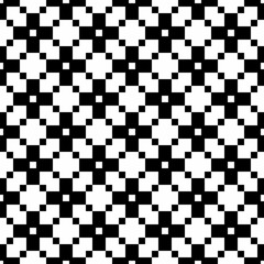 black and white abstract seamless pattern