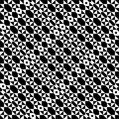 black and white abstract seamless pattern